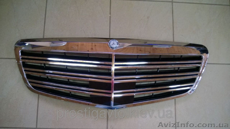 Решетка радиатора AMG на Mercedes S-Сlass W221 рестайлинг - <ro>Изображение</ro><ru>Изображение</ru> #1, <ru>Объявление</ru> #1507765