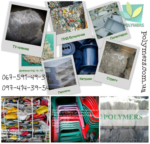 ЗАКУПАЕМ ОТХОДЫ ПОЛИЭТИЛЕНА СТРЕЙЧ ПЛЕНКИ И ТЕРМОУСАДОЧНОЙ ПЛЕНКИ. - <ro>Изображение</ro><ru>Изображение</ru> #1, <ru>Объявление</ru> #1506803