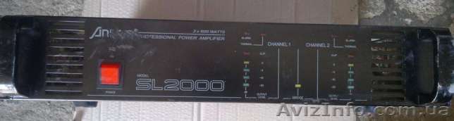 підсилювач ANTRIM SL2000 - <ro>Изображение</ro><ru>Изображение</ru> #1, <ru>Объявление</ru> #1517001