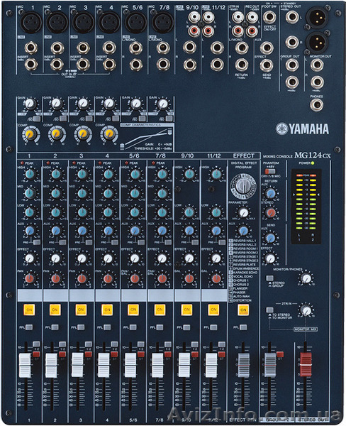 Микшерный пульт YAMAHA MG124CX - <ro>Изображение</ro><ru>Изображение</ru> #1, <ru>Объявление</ru> #1517008