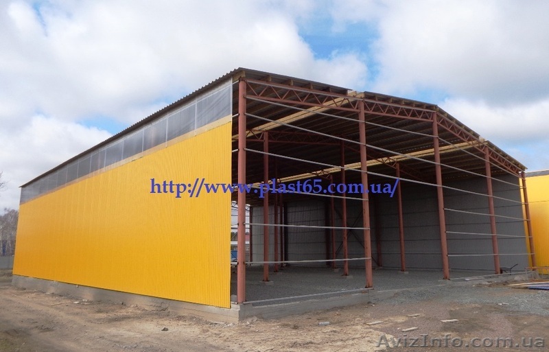 Ангары быстровозводимые под ключ, строительство быстровозводимых ангаров, цехов. - <ro>Изображение</ro><ru>Изображение</ru> #1, <ru>Объявление</ru> #1523041