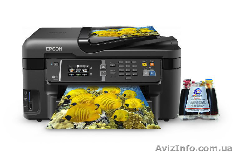 МФУ Epson Workforce WF-3620 с СНПЧ - <ro>Изображение</ro><ru>Изображение</ru> #1, <ru>Объявление</ru> #1523058