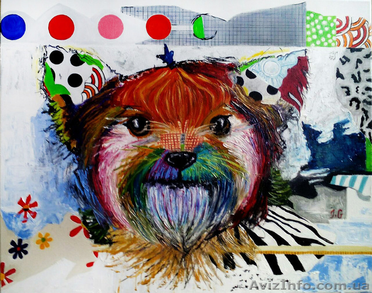 Картина маслом "Собака - Барабака" - <ro>Изображение</ro><ru>Изображение</ru> #1, <ru>Объявление</ru> #1523797