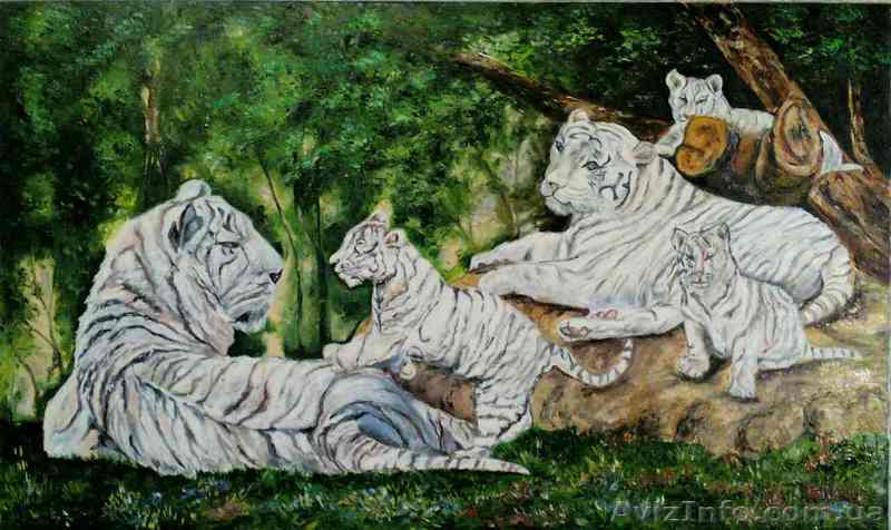 Картина маслом "Бенгальская идиллия" - <ro>Изображение</ro><ru>Изображение</ru> #1, <ru>Объявление</ru> #1523801