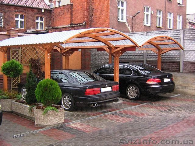 Строительство навесов для авто «под ключ» в Киеве и Киевской области - <ro>Изображение</ro><ru>Изображение</ru> #1, <ru>Объявление</ru> #1536740