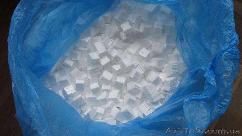 Упаковочный пенопласт наполнитель кубиками 2 см лучшая легкая упаковка - <ro>Изображение</ro><ru>Изображение</ru> #1, <ru>Объявление</ru> #1537683
