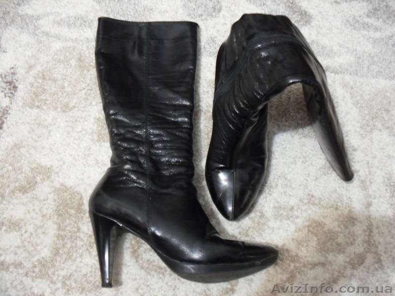 Сапоги женские весна-осень 38 р. - <ro>Изображение</ro><ru>Изображение</ru> #1, <ru>Объявление</ru> #1543515