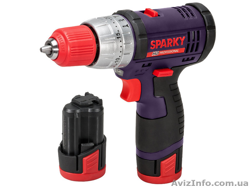 Аккумуляторный шуруповерт SPARKY PROFESSIONAL BR2 10,8Li-C HD - <ro>Изображение</ro><ru>Изображение</ru> #1, <ru>Объявление</ru> #1545065