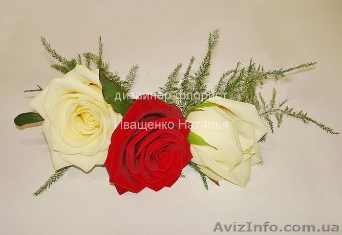 Заколка на волосы из живых цветов - <ro>Изображение</ro><ru>Изображение</ru> #1, <ru>Объявление</ru> #1543717