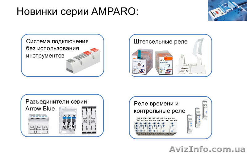Новинки Schrack Technik серии AMPARO - <ro>Изображение</ro><ru>Изображение</ru> #1, <ru>Объявление</ru> #1551119