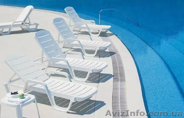 Шезлонг лежак Papatya avangarde белый - <ro>Изображение</ro><ru>Изображение</ru> #1, <ru>Объявление</ru> #1548574