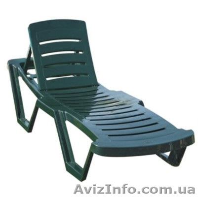 Шезлонг пластиковый Irak Plastik Capissi зеленый - <ro>Изображение</ro><ru>Изображение</ru> #1, <ru>Объявление</ru> #1561416