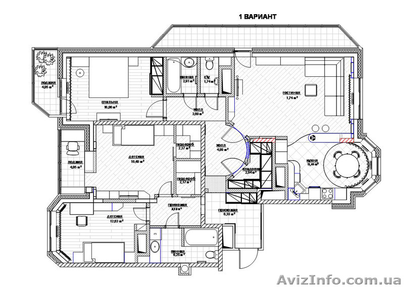 Проект и дизайн квартир в Киеве - <ro>Изображение</ro><ru>Изображение</ru> #1, <ru>Объявление</ru> #1569271