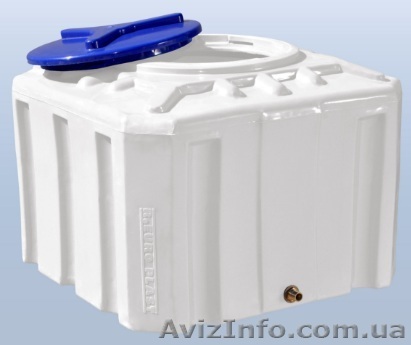 Емкость 300 литров квадратная белая Киев - <ro>Изображение</ro><ru>Изображение</ru> #1, <ru>Объявление</ru> #1570719