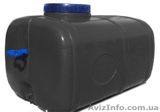 Бочка непищевая прямоугольная черная 125 л Киев - <ro>Изображение</ro><ru>Изображение</ru> #1, <ru>Объявление</ru> #1570702