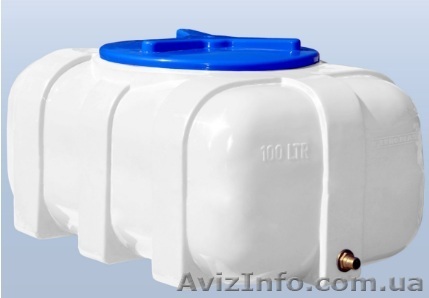 Емкость 100 литров овальная белая Киев - <ro>Изображение</ro><ru>Изображение</ru> #1, <ru>Объявление</ru> #1570711