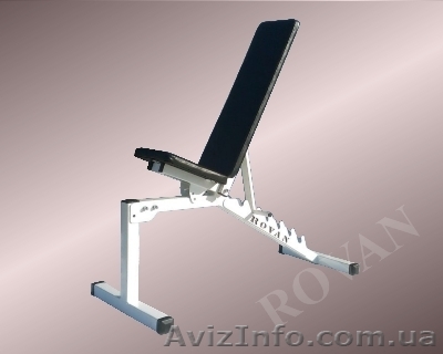Усиленная скамья для жима Rovan белая - <ro>Изображение</ro><ru>Изображение</ru> #1, <ru>Объявление</ru> #1574909