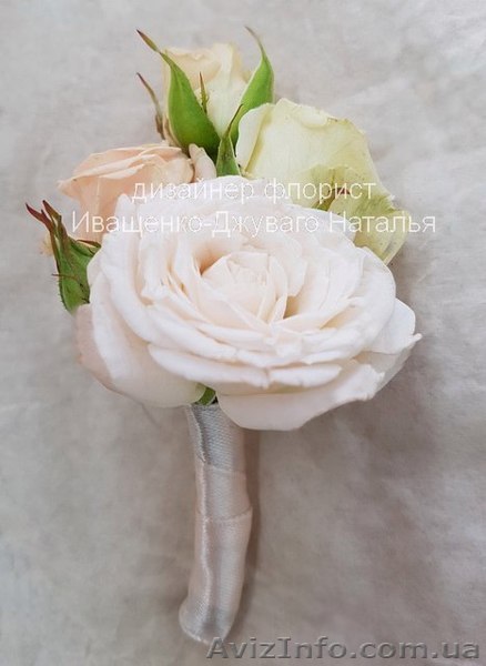 Бутоньерка жениху из живых цветов - <ro>Изображение</ro><ru>Изображение</ru> #1, <ru>Объявление</ru> #1583500