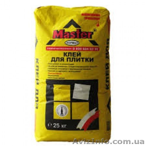 Клей Мастер Нормал для плитки 25 кг. - <ro>Изображение</ro><ru>Изображение</ru> #1, <ru>Объявление</ru> #1589459