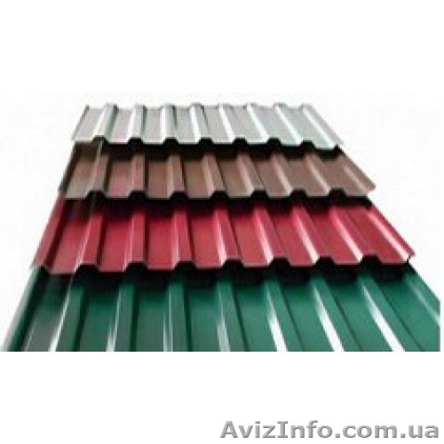 Профнастил R-8 коричневый (0.42) - <ro>Изображение</ro><ru>Изображение</ru> #1, <ru>Объявление</ru> #1589465