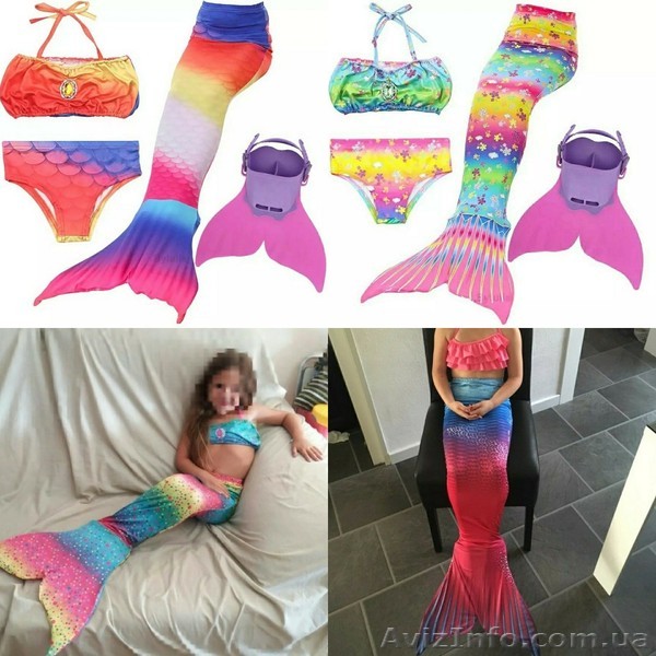 Костюм Русалка Мечта каждой девочки Хит Продаж - <ro>Изображение</ro><ru>Изображение</ru> #1, <ru>Объявление</ru> #1599802