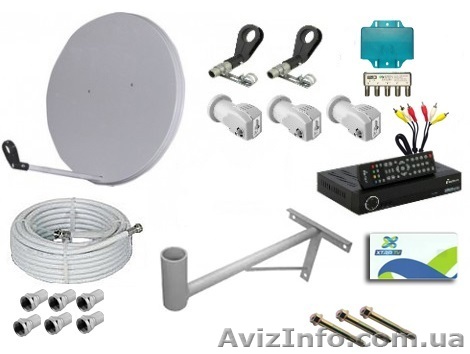 Купить ТВ спутниковое оборудование Киев установка антенн - <ro>Изображение</ro><ru>Изображение</ru> #1, <ru>Объявление</ru> #1603217