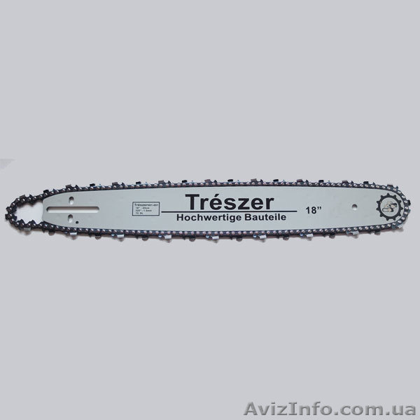 Комплект шина+цепь к китайской бензопиле 4500, 5200, 5800 -18"/45см - <ro>Изображение</ro><ru>Изображение</ru> #1, <ru>Объявление</ru> #1605112