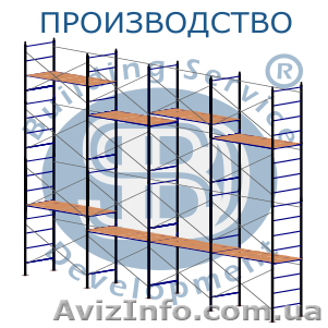 Леса строительные рамные от производителя - <ro>Изображение</ro><ru>Изображение</ru> #1, <ru>Объявление</ru> #1607261