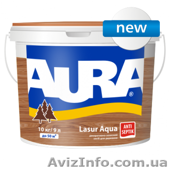 Aura Lasur aqua декоративно-защитное средство для - <ro>Изображение</ro><ru>Изображение</ru> #1, <ru>Объявление</ru> #1023327