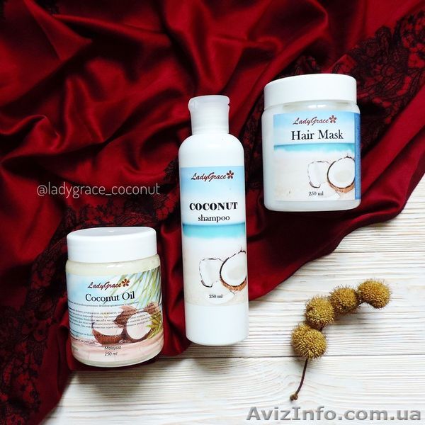 Продам кокосовый шампунь, кондиционер для волос.Украина - <ro>Изображение</ro><ru>Изображение</ru> #1, <ru>Объявление</ru> #1624383