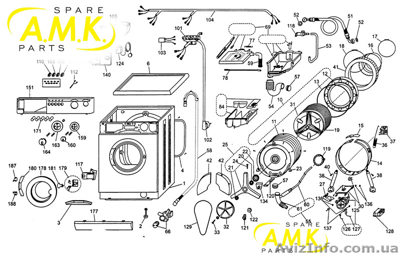 Оригинальные детали для стиральной машинки Electrolux, Gorenje, Zanussi - <ro>Изображение</ro><ru>Изображение</ru> #1, <ru>Объявление</ru> #1624355