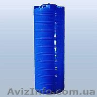 Бак, бочка для воды пластиковая вертикальная 1000 л  - <ro>Изображение</ro><ru>Изображение</ru> #1, <ru>Объявление</ru> #1629770