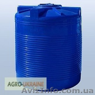 Бак, бочка для воды (дизельное топ.) пластиковая вертикальная 5т(10т)  - <ro>Изображение</ro><ru>Изображение</ru> #1, <ru>Объявление</ru> #1629765