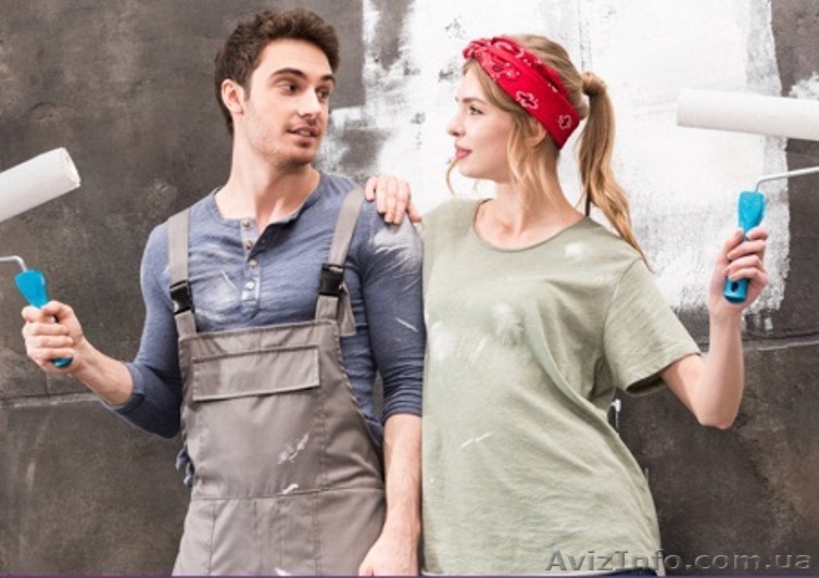 Покраска Поклейка обоев в Киеве  - <ro>Изображение</ro><ru>Изображение</ru> #1, <ru>Объявление</ru> #1630626