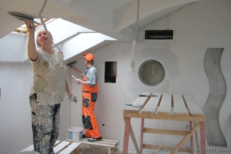 Шпаклевка стен квартиры  - <ro>Изображение</ro><ru>Изображение</ru> #1, <ru>Объявление</ru> #1639132