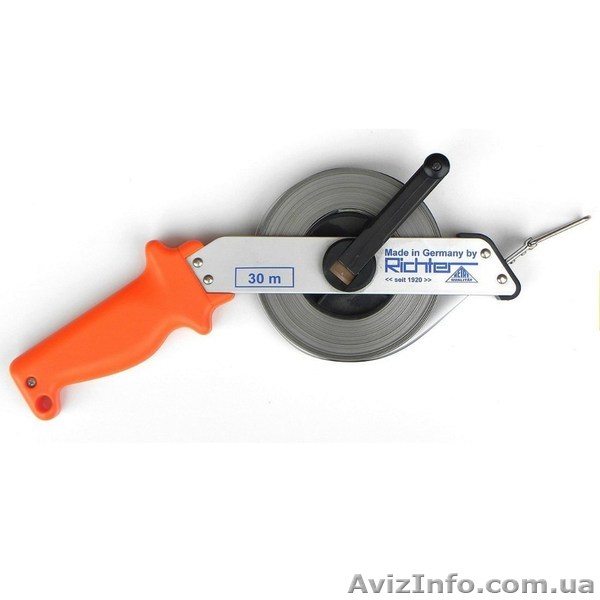 РУЛЕТКА ГЕОДЕЗИЧЕСКАЯ RICHTER 414W-SR 50М СТАЛЬНАЯ - <ro>Изображение</ro><ru>Изображение</ru> #1, <ru>Объявление</ru> #1642389