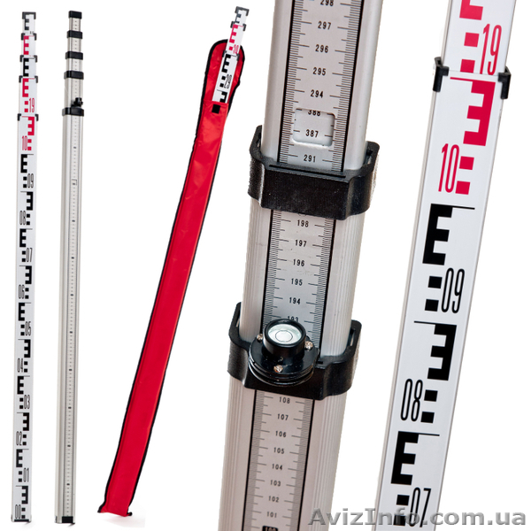 Рейка нивелирная 5м под нивелир теодолит - <ro>Изображение</ro><ru>Изображение</ru> #1, <ru>Объявление</ru> #1490506