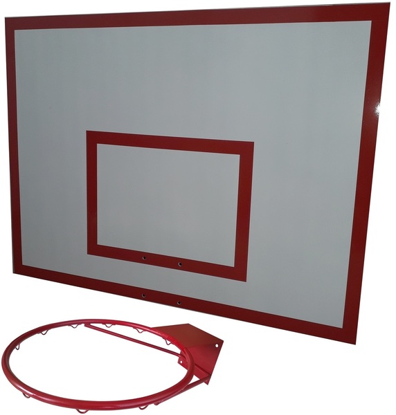 Баскетбольный щит металл 0,9м. х 1,2м. с кольцом - <ro>Изображение</ro><ru>Изображение</ru> #1, <ru>Объявление</ru> #1545681