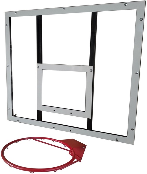 Баскетбольный щит оргстекло (10 мм.) 0,8м. х 1,0м. с кольцом  - <ro>Изображение</ro><ru>Изображение</ru> #1, <ru>Объявление</ru> #1545678