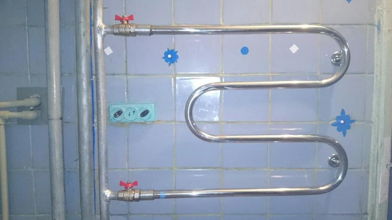 Замена полотенцесушителя Киев. - <ro>Изображение</ro><ru>Изображение</ru> #1, <ru>Объявление</ru> #1655492