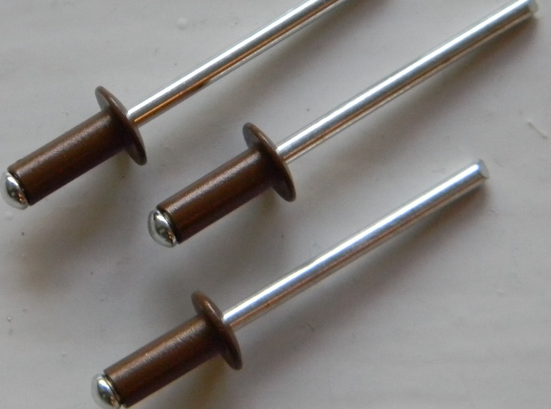 Вытяжные заклепки RAL 8003 золотисто-коричневый размер 4*10 - <ro>Изображение</ro><ru>Изображение</ru> #1, <ru>Объявление</ru> #1658763