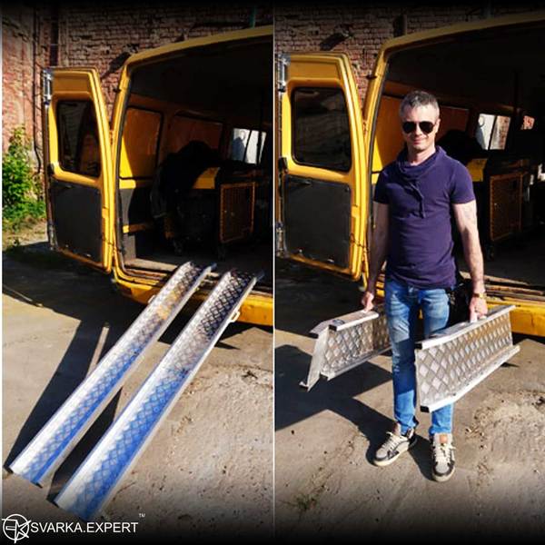 Переносной алюминиевый пандус. - <ro>Изображение</ro><ru>Изображение</ru> #1, <ru>Объявление</ru> #1661656