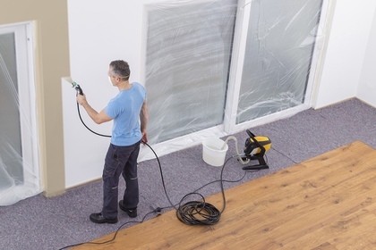 Покраска фасадов,тех помещения, безвоздушная Wagner маляр краска грун - <ro>Изображение</ro><ru>Изображение</ru> #1, <ru>Объявление</ru> #1665407