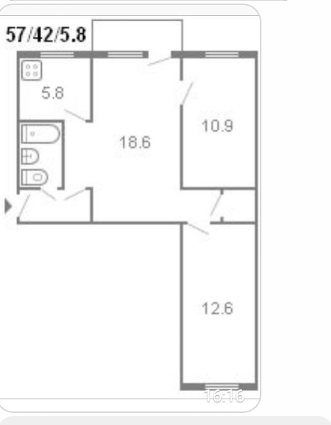 Срочная продажа 3-к - <ro>Изображение</ro><ru>Изображение</ru> #1, <ru>Объявление</ru> #1671830