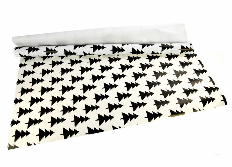 Упаковочная бумага (0,7*5 м),  белый-черный - <ro>Изображение</ro><ru>Изображение</ru> #1, <ru>Объявление</ru> #1671837