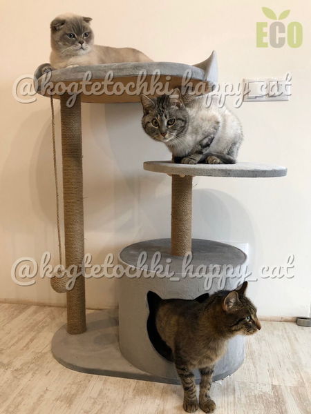 Недвижимость для Ваших любимцев. Домики для котов, когтеточки - <ro>Изображение</ro><ru>Изображение</ru> #1, <ru>Объявление</ru> #1671899