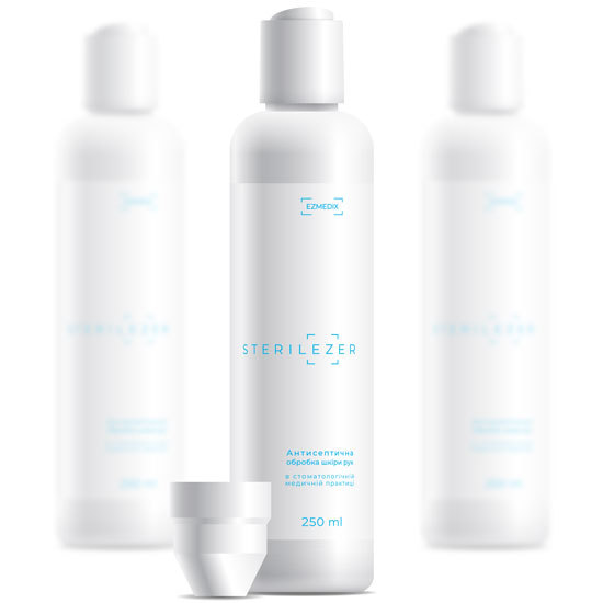 Антисептик для рук  Sterilezer, 250мл  ТМ Ezmedix - <ro>Изображение</ro><ru>Изображение</ru> #1, <ru>Объявление</ru> #1681078