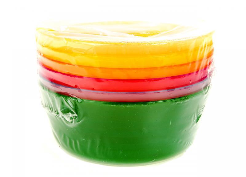 M17-270197, Набор пластиковых тарелок 6шт, универсальное, разноцветный - <ro>Изображение</ro><ru>Изображение</ru> #1, <ru>Объявление</ru> #1680712