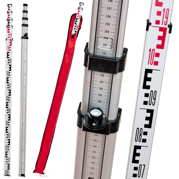 Рейка нивелирная 4м (в чехле с уровнем) - <ro>Изображение</ro><ru>Изображение</ru> #1, <ru>Объявление</ru> #771020