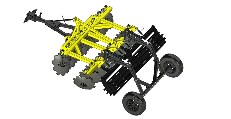 Дисковая борона прицепная TerRa - 2.7 - <ro>Изображение</ro><ru>Изображение</ru> #1, <ru>Объявление</ru> #1683177